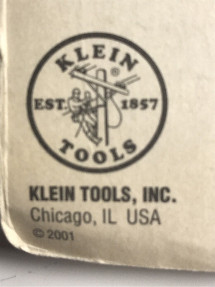 KLEIN TOOLS Coax Multi-Purpose Electrical Plier Tool 1008 Made in USA