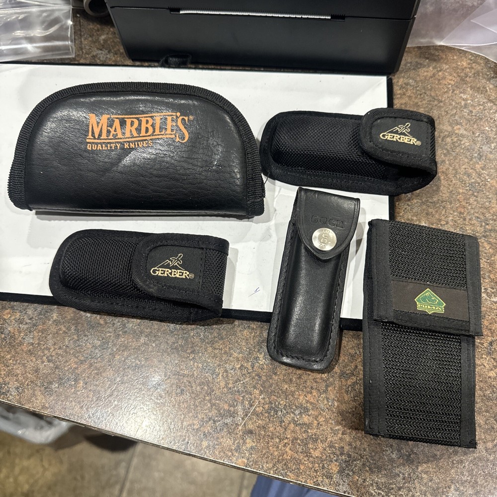 5 Assorted Knife Pouches