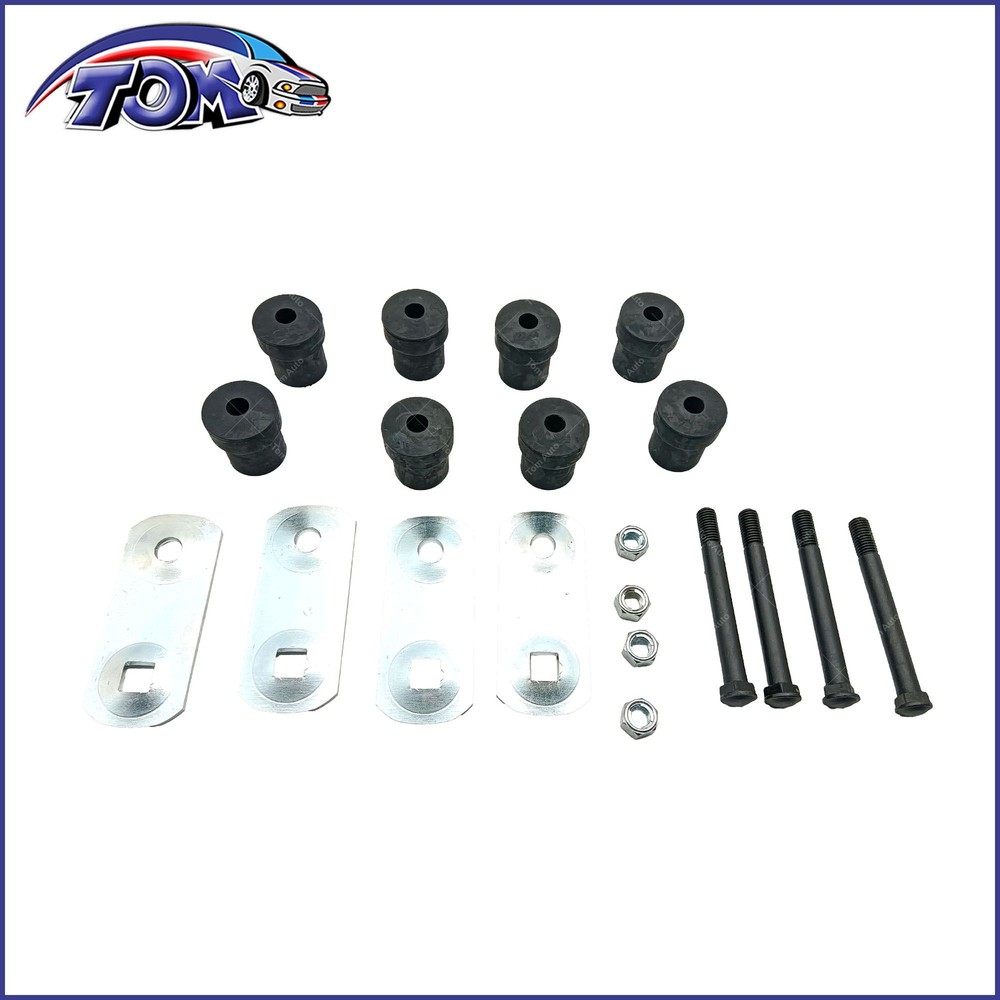Pair Leaf Spring Rear Shackle Kits for Camaro Nova Firebird (shackles Bushings)