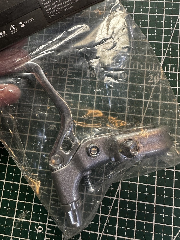 NOS Origin8 Mini Trigger Brake Lever, LH, Silver 120032