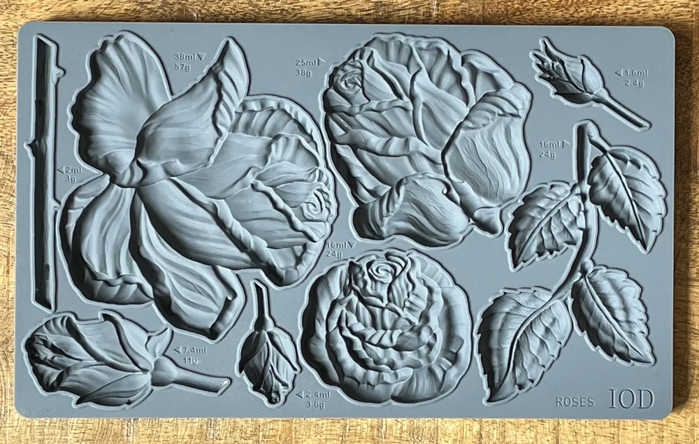 Iron Orchid Designs Mould - Roses