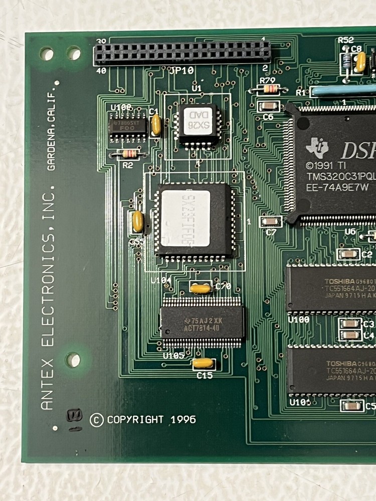 ANTEX ELECTRONICS SERIES 2 DIGITAL AUDIO PROCESSOR SX-23e 2-CHANNELS 16-BIT ISA