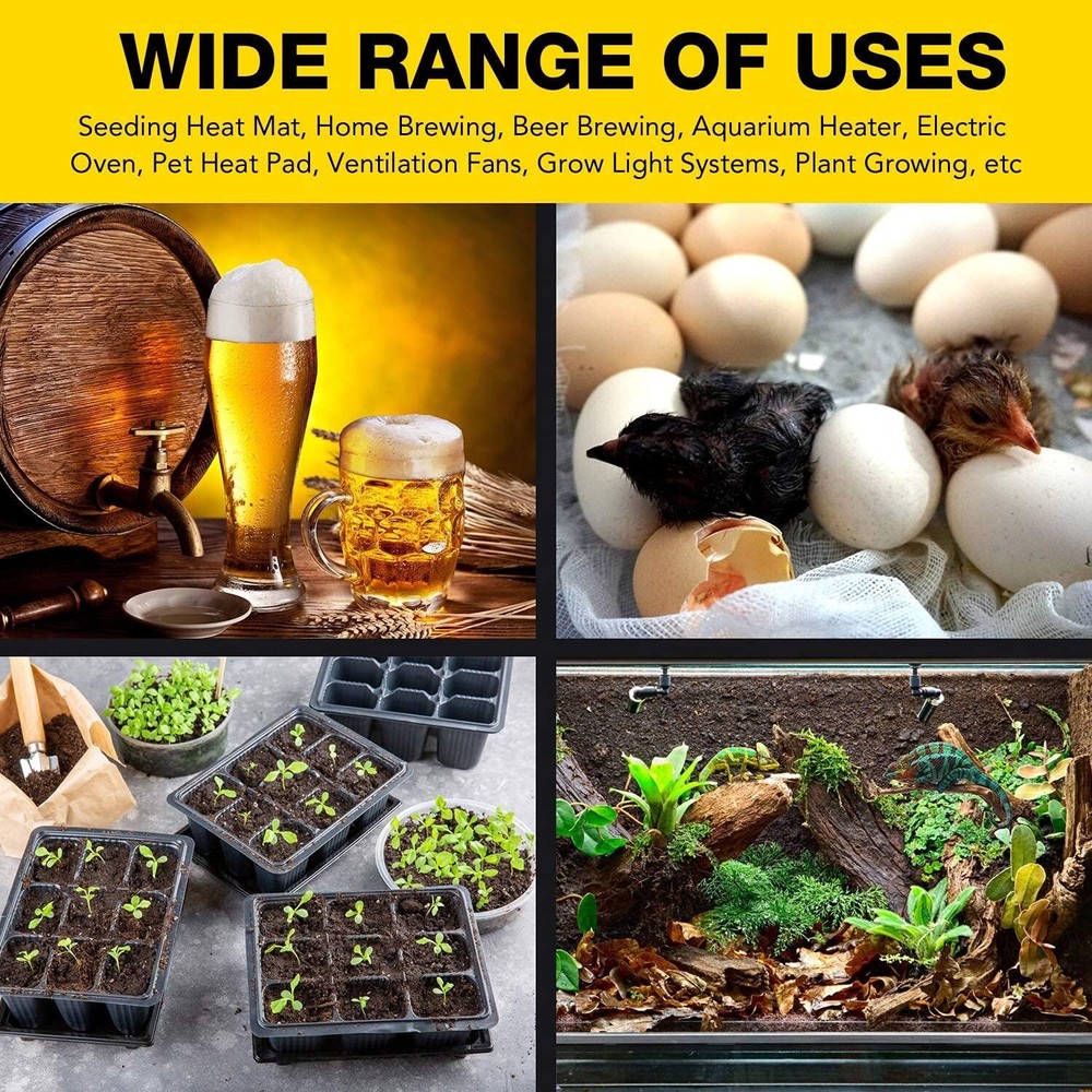Digital Heating and Cooling Temperature Controller for Seed Germination