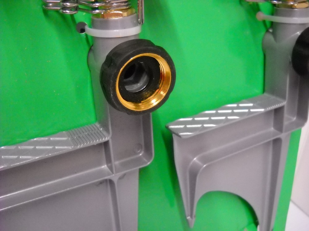 Orbit 2 Pack Metal Impact Lawn Sprinklers On Step Spike Full Circle Coverage