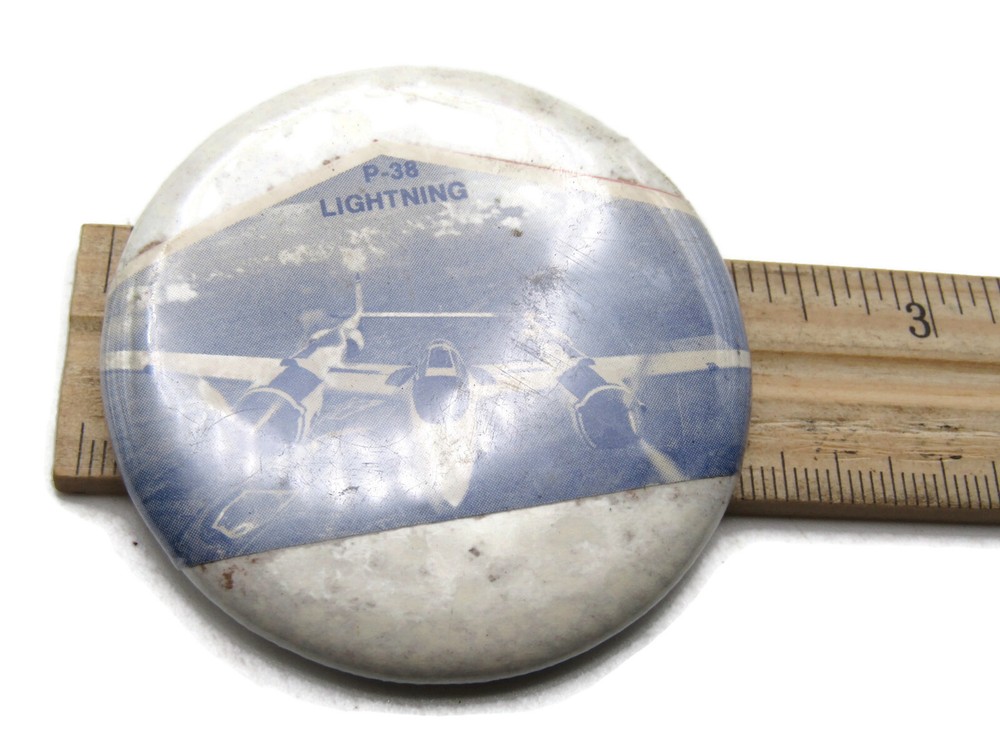 P-38 Lightning Button