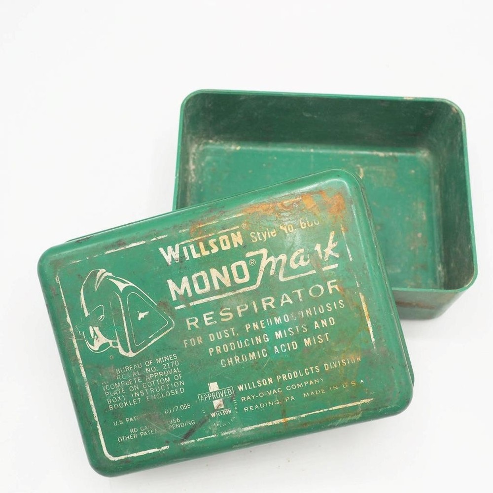 Willson Mono Mask #600A Respirator Empty Box Only