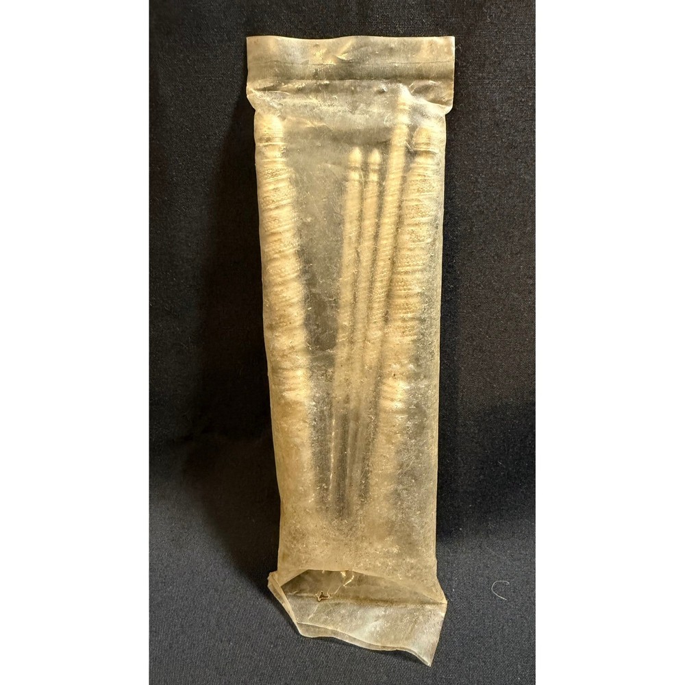 Vintage Handheld Metal Nutcacker & 3 Nut Picks NOS