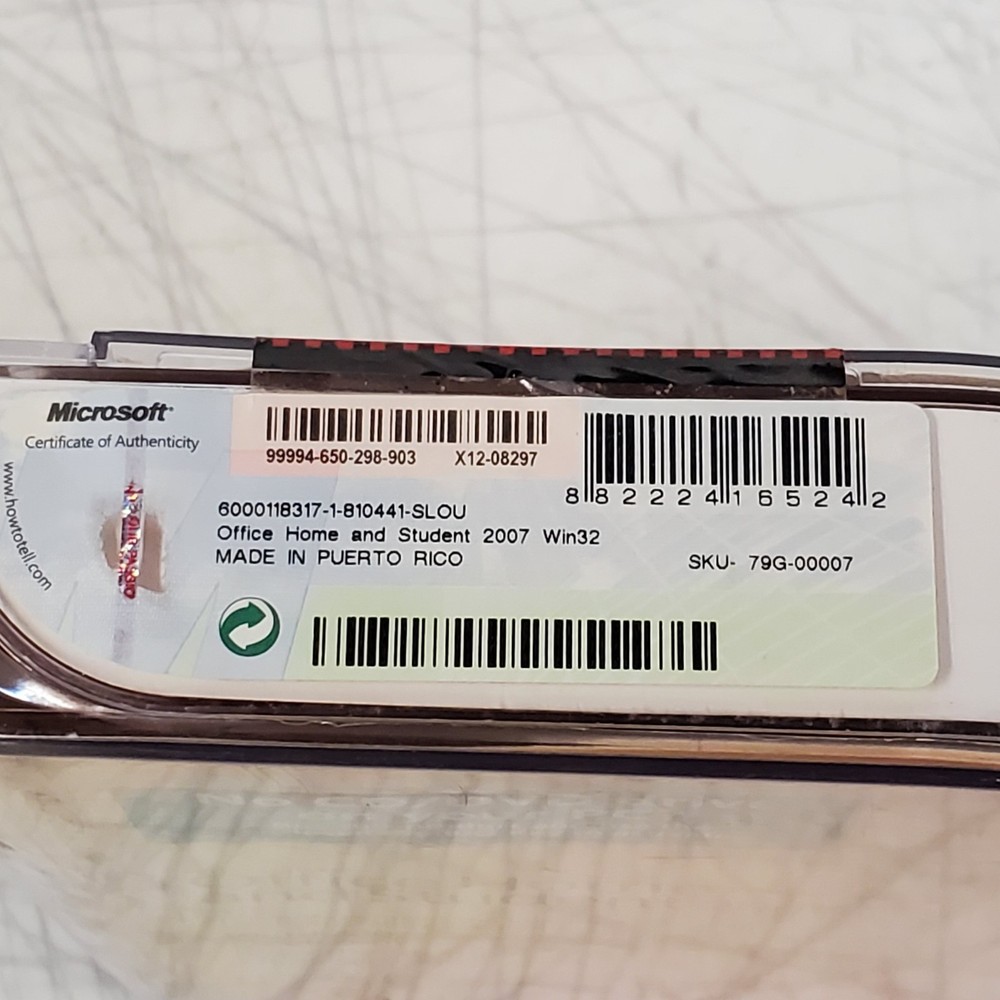 Microsoft Office 2007 Home and Student with Product Key