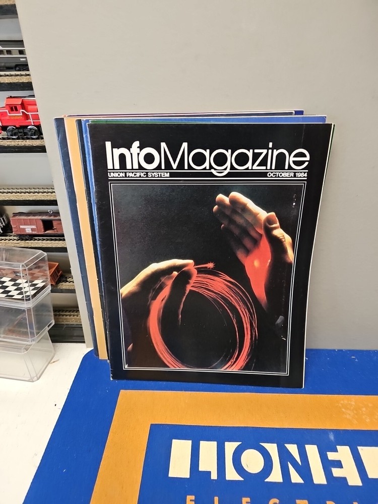Info Magazine Union Pacific System 1984 11 Issues