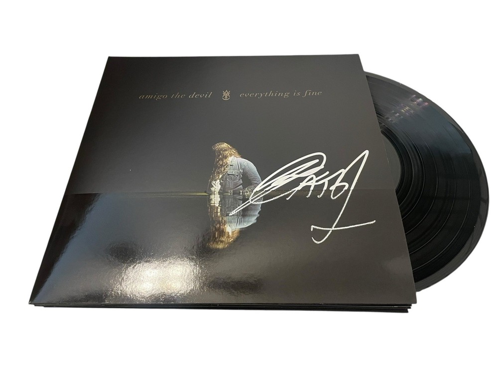 AMIGO THE DEVIL SIGNED AUTOGRAPH EVERYTHING IS FINE VINYL RECORD PROOF JSA COA