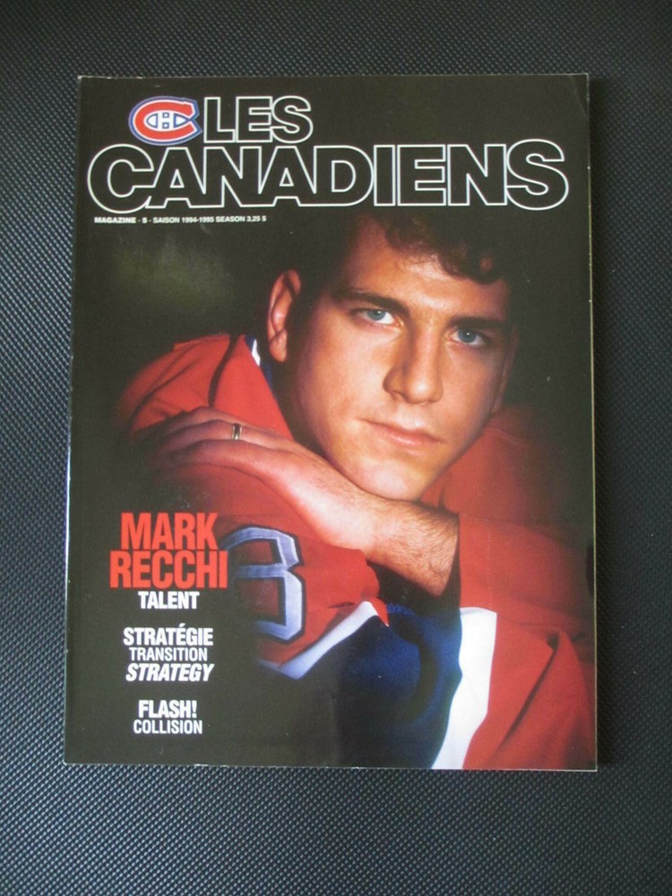 1994-95 MONTREAL CANADIENS HOCKEY PROGRAM