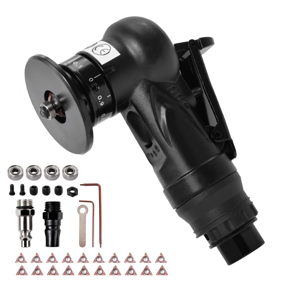1/4"Pneumatic Chamfering Machine Handheld Grind Tool Air Deburring Trim Beveling