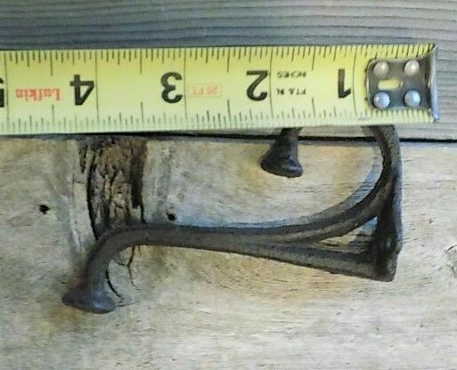 25 Rustic Cast Iron Coat Hat Wall Hooks Restore School Farm Towel Bath Kitchen