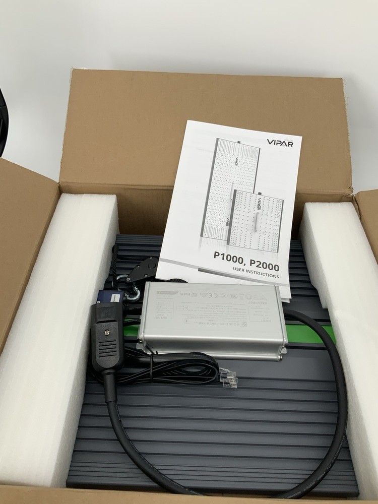 VIPAR LED Grow Light Panel P1000 / P2000 Series | Open Box | Incomplete