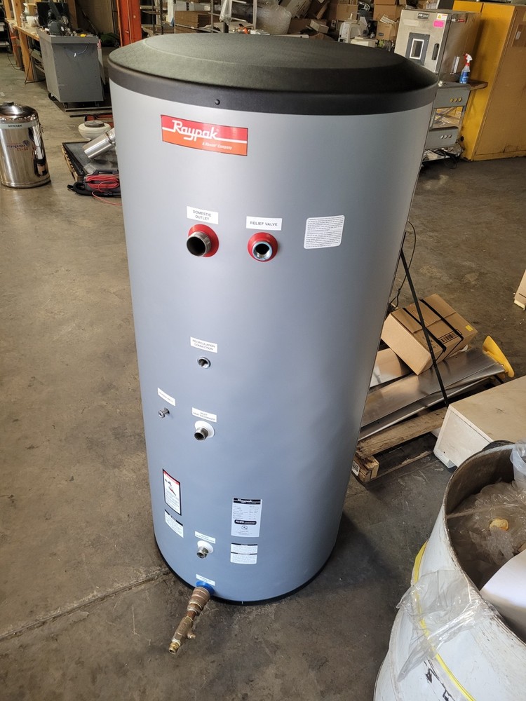 Rheem Raypak RSIT115 Indirect-Fired 115 Gallon Hot Water Storage Tank