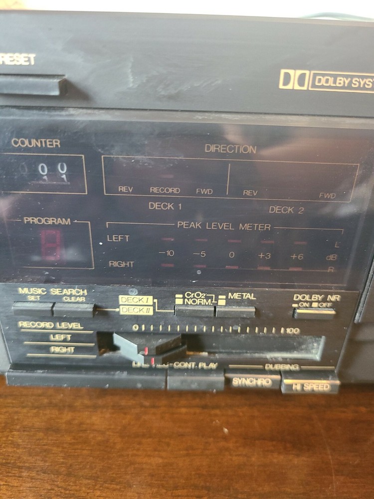 Scott Dual Auto Reverse Model DD900B