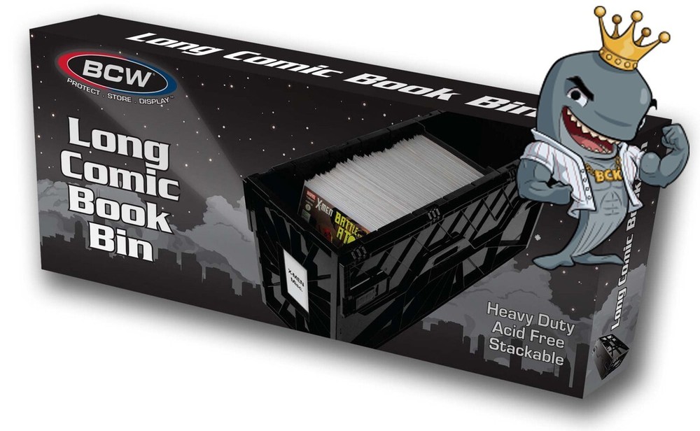 BCW Long Comic Book Bin FREE SHIP