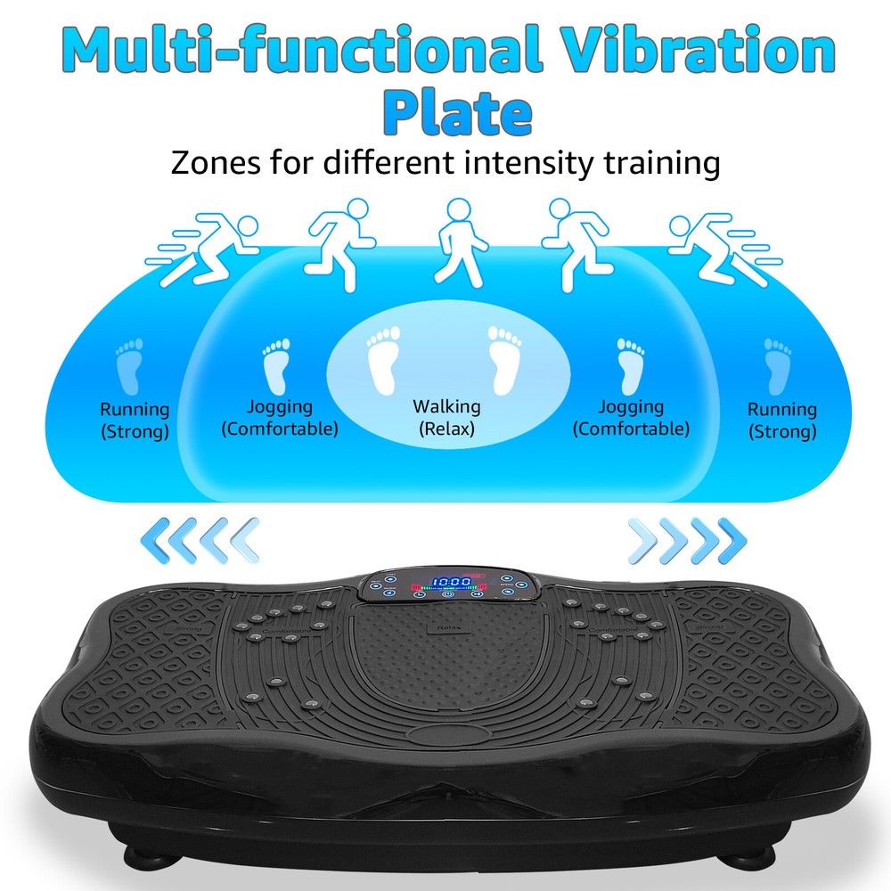 Mini Vibration Plate Exercise Machine for Weight Loss & Recovery