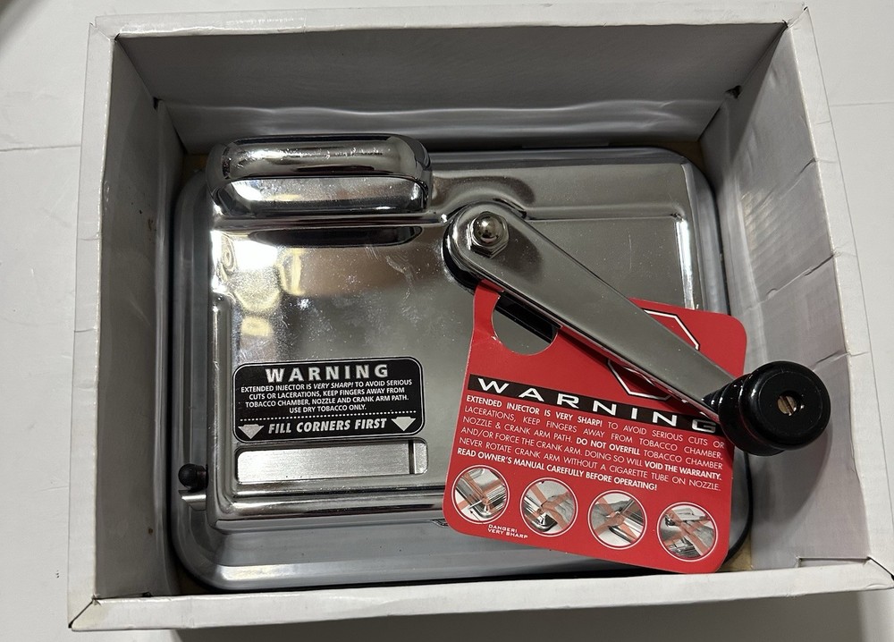 Top-O-Matic T2 Cigarette Rolling Machine Excellent Condition Used One Time