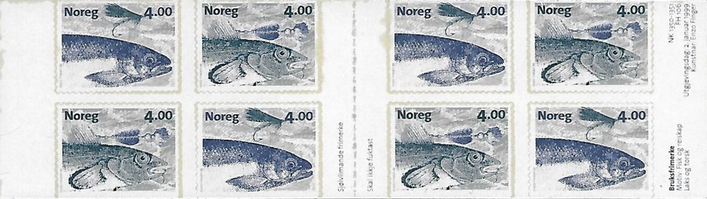 Norway Scott #'s 1216a MNH Booklet