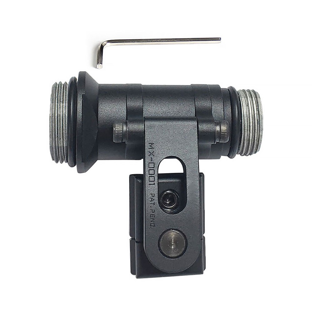 For SS M-AX Flashlight Mount Flashlight Base Tactical Helmet Bracket Light Body