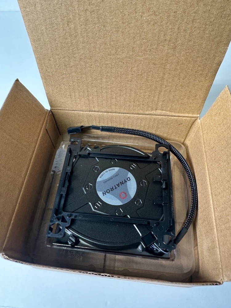 Dynatron B9 Intel Xeon FCLGA3647 Square ILM Socket 1U Active CPU Cooler