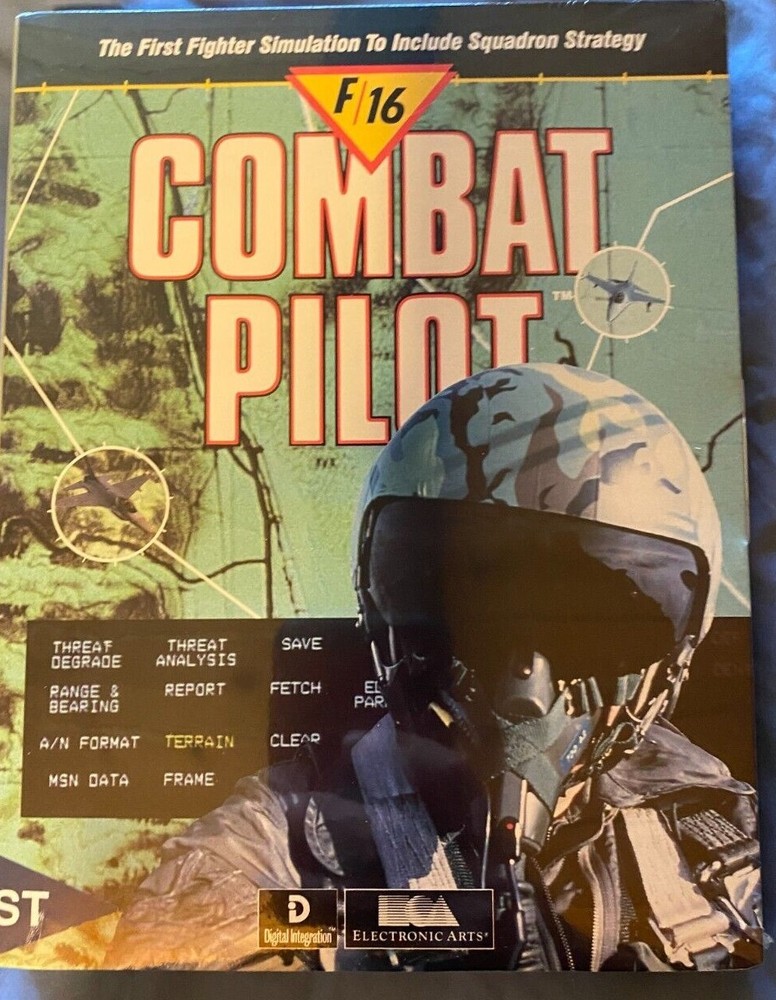 Combat Pilot Atari ST NEW Disk by Electronic Arts