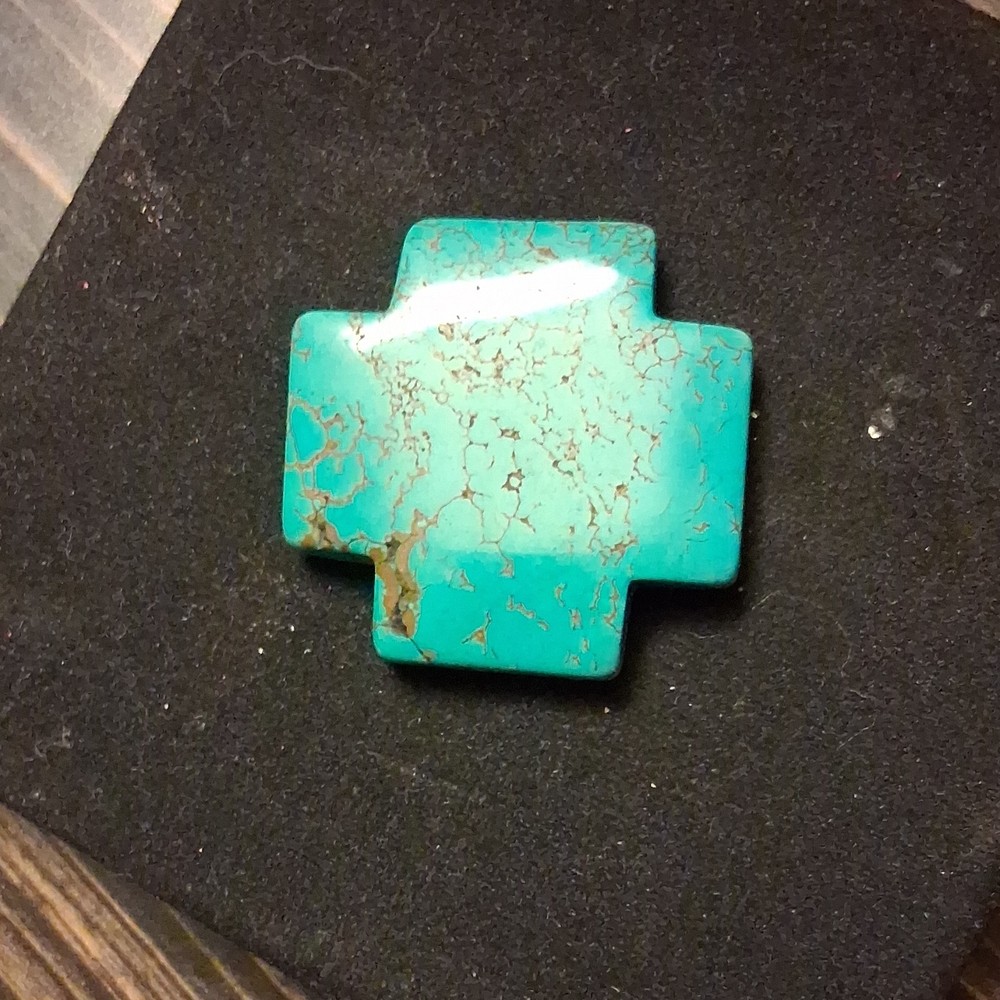 authentic turquoise cross.