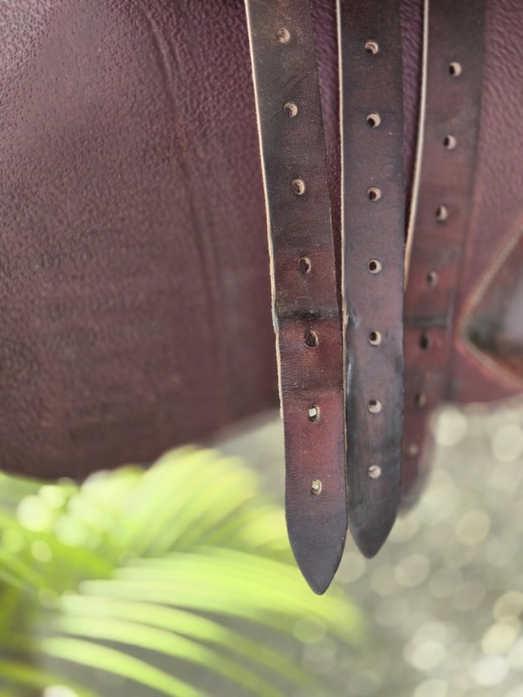 DEVOUCOUX Biarritz O SADDLE 17.5 2024 MED BROWN