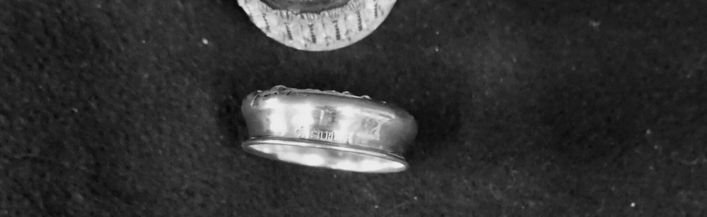 Miniature Sterling & Crystal Vanity Jar