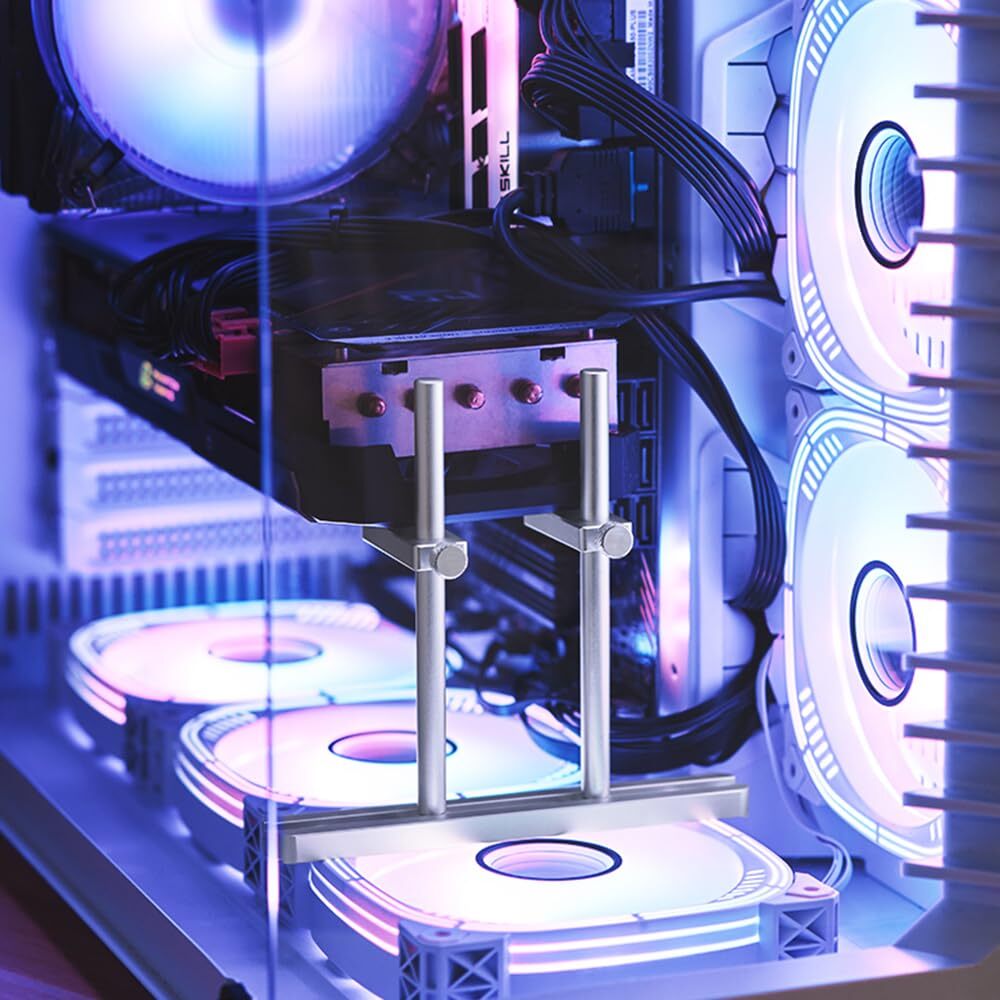 Graphics Card GPU Support Bracket Adjustable Aluminum GPU Sag Bracket Video C...