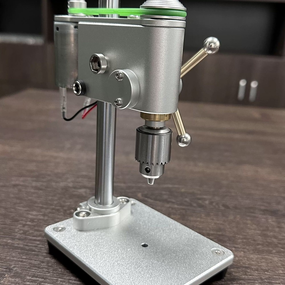 Micro Bench Drill 0.3-4mm Mini Drilling Machine Precision Watch Repair Tool