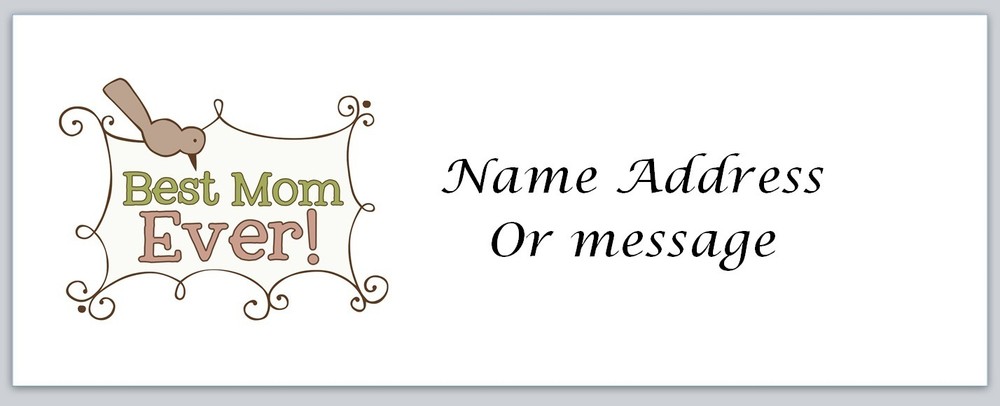 Personalized Address Labels Mom Mother (A 23)