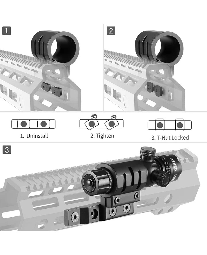 Green Laser Sight w Dual Mounting System