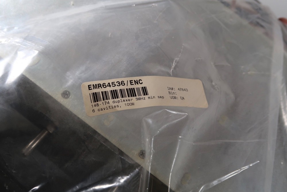 VHF Duplexer 6-Can, 3MHz Split