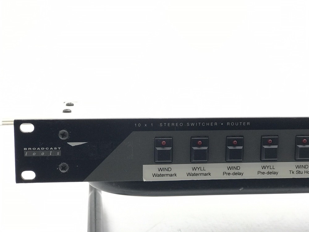 Broadcast Tools 10x1 Stereo Switcher Router