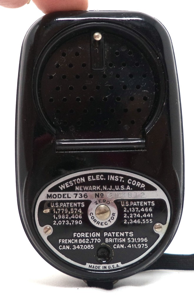 Vintage WESTON MASTER II Exposure Light Meter #736