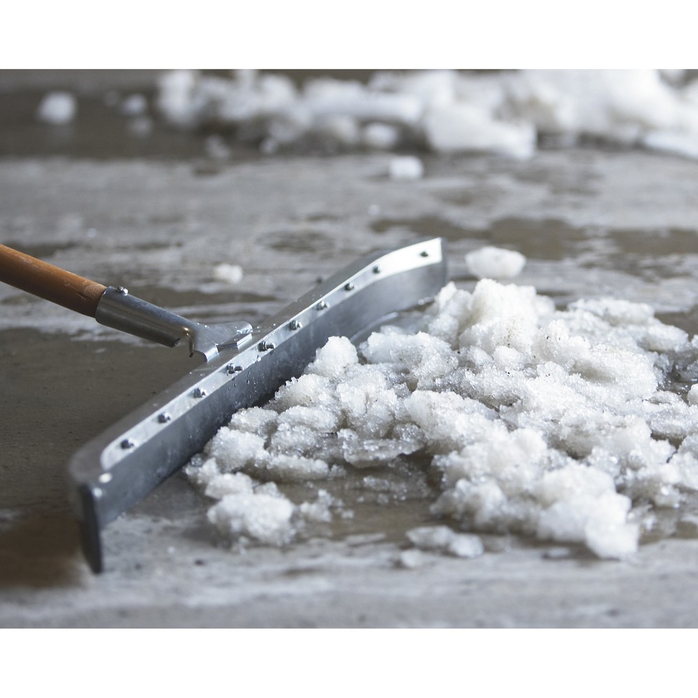 Libman 36in. Curved Floor Squeegee, 55in.L Handle, Model# 954