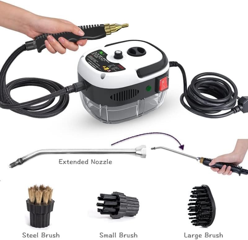 High Temperature Pressurized Steam Cleaner, 2500W Handheld Small multi