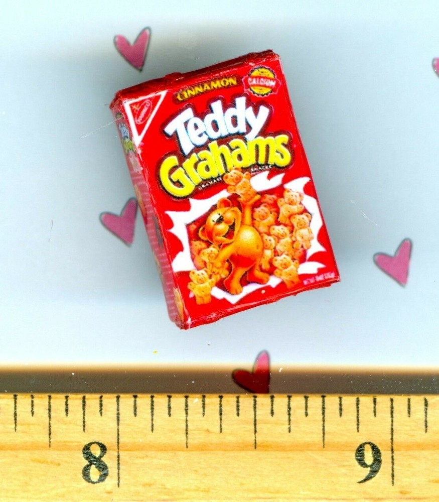 DOLLHOUSE Miniatures Size Snack Cracker Box #TGR