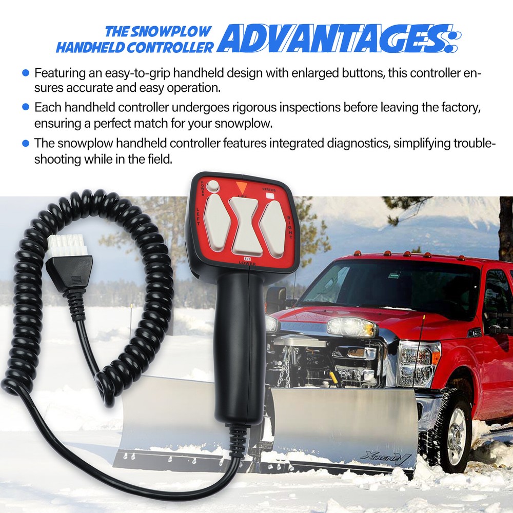 Upgrade Hand Held Controller For Meyer Diamond Snow Plow Blade E47 E60 E57 56462