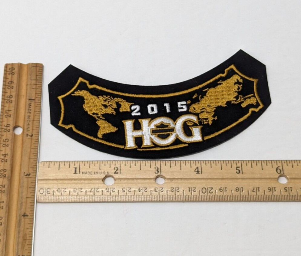 Harley Davidson HOG Harley Owners Group Vest Jacket Patch 2015