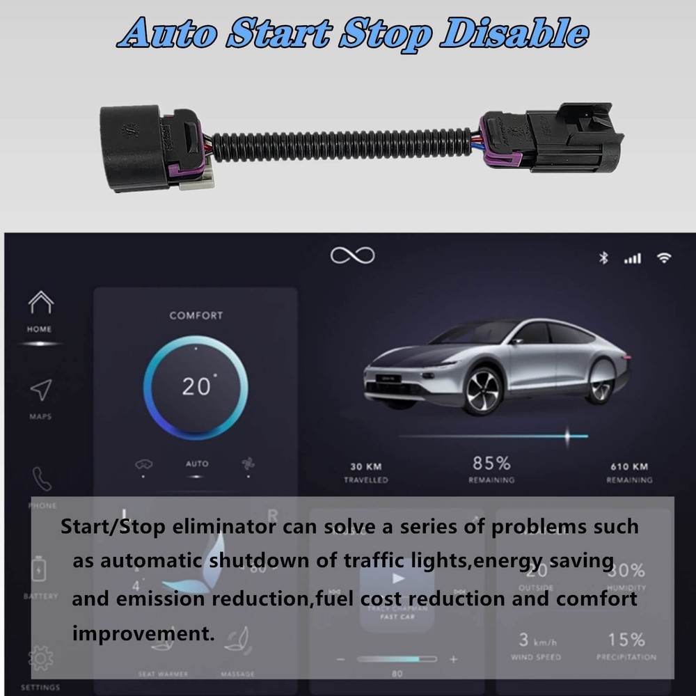 Auto Start Stop Eliminator, Disable for Chevy Big PlugPlug