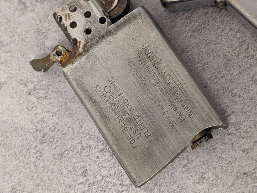VINTAGE ZIPPO SHIPS LIGHTER MACKENZIE