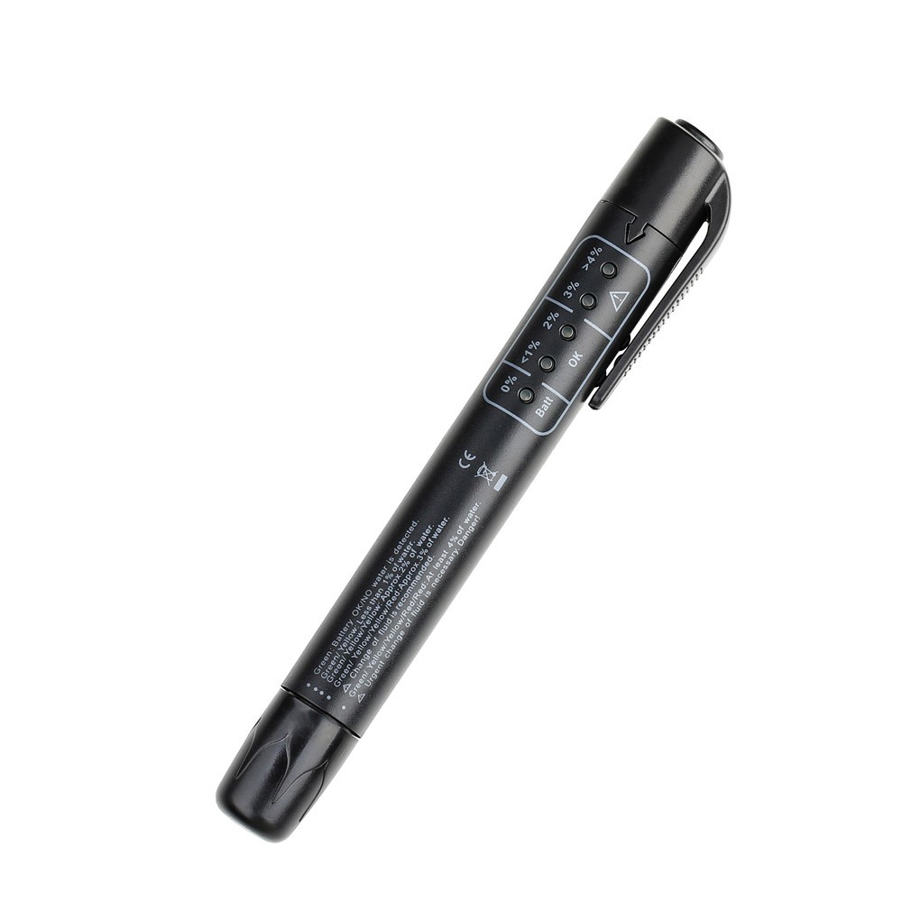 Brake Fluid Tester Pen 5 LED Indicator Auto Oil Testing Tool for DOT3/DOT4