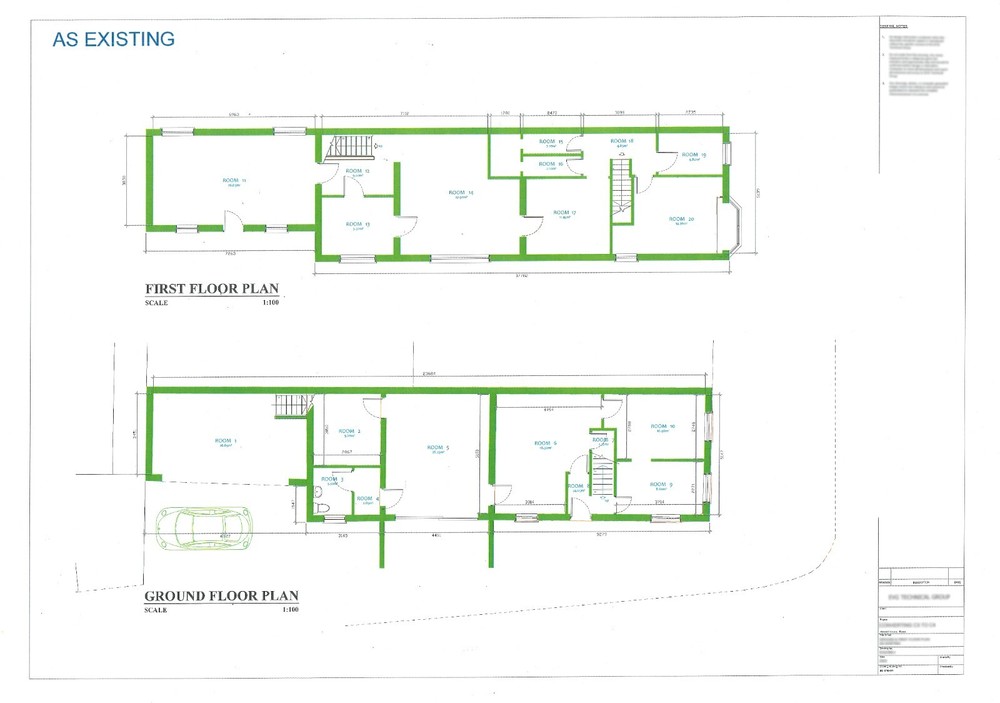 CAD Drafting Services for Architectural Blueprint Drawing Plans, A3 Print & PDF