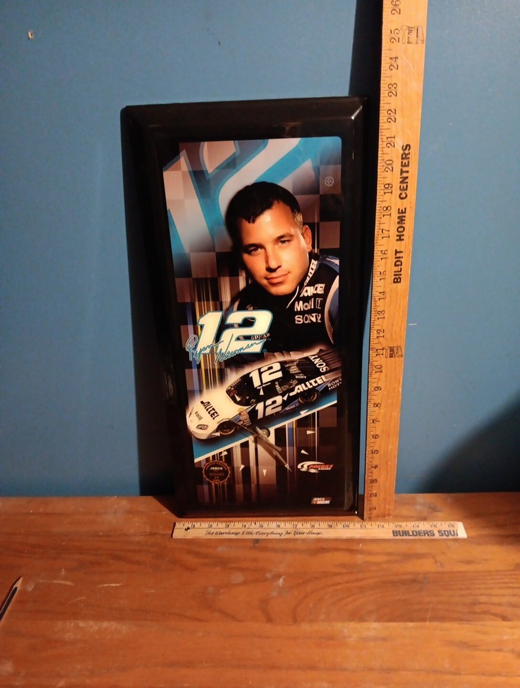 Snap On Tools Racing Clock Ryan  Newman Nascar