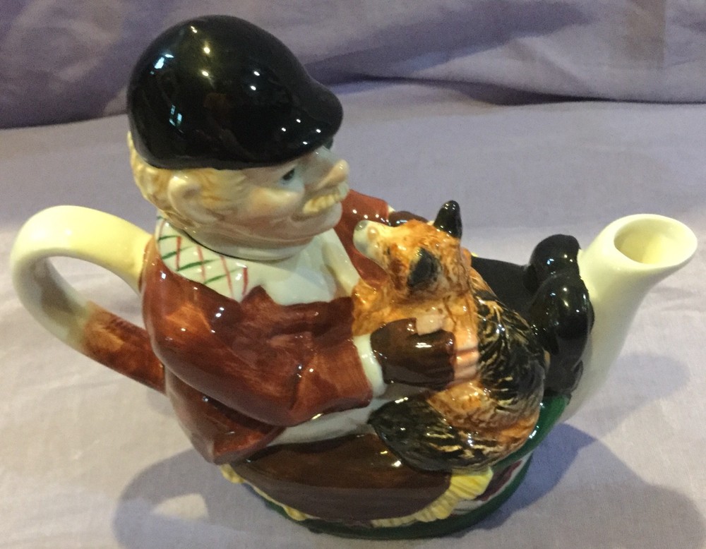Huntsman Noritake Porcelain Teapot