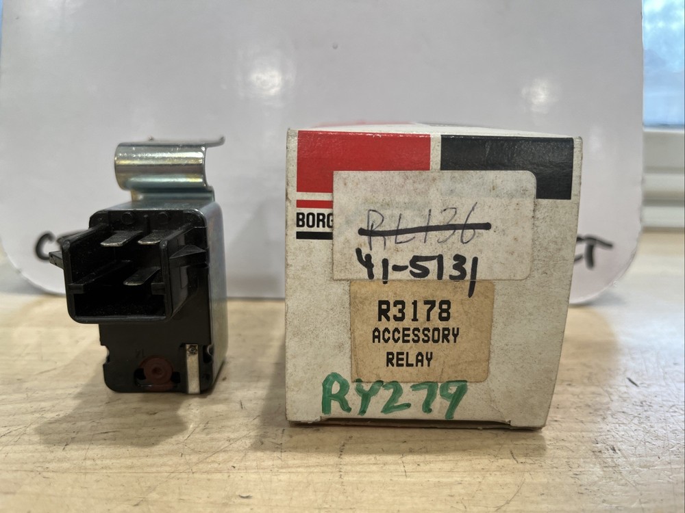 Borg Warner Accessory Relay R3178