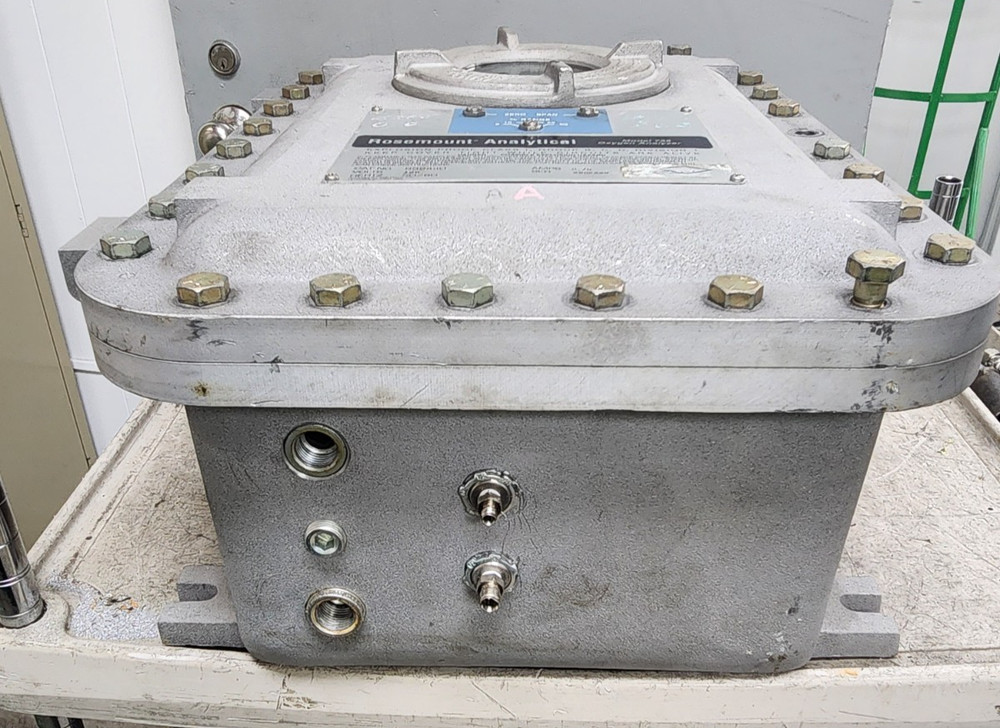 😎 ROSEMOUNT ANALYTICAL 755 HAZARDOUS LOCATION PARAMAGNETIC OXYGEN ANALYZER 120V